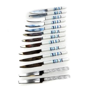 Marbella Brazil, Unique Table Steak Knife Set, Stainless Steel, 13 Pcs - Picture 1 of 4