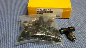  Parker-X372GC-2-0 Male- Female Tee-Nitrile-1/8"    LOT OF 10 - Picture 1 of 4