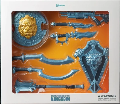ANIMAL WARRIORS OF THE KINGDOM WEAPON SET: COBALT NISB SPERO TOYS Cover