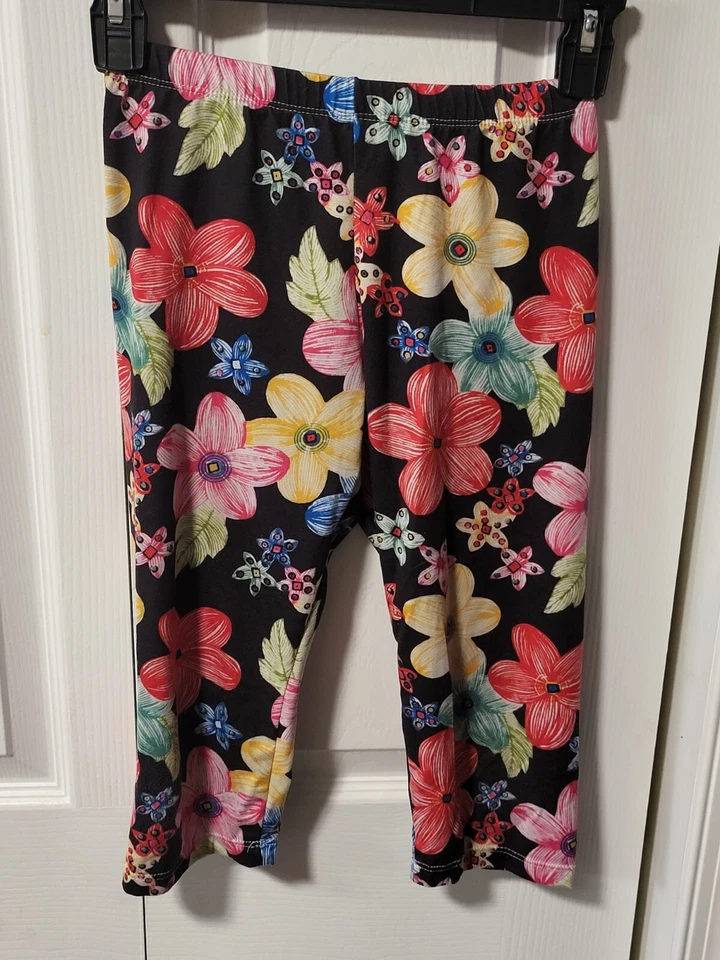 Capris florales Irelia para niñas talla mediana Foto 1 de 1