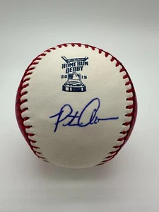 Pete Alonso firmato 2021 Home Run Derby Baseball autografato MLB e fanatici Holo - Foto 1 di 4