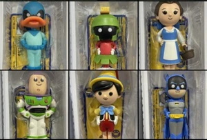 SDCC 2023 Funko Blockbuster REWIND Duck Marvin Belle Buzz Pinocchio Batman - Picture 1 of 7