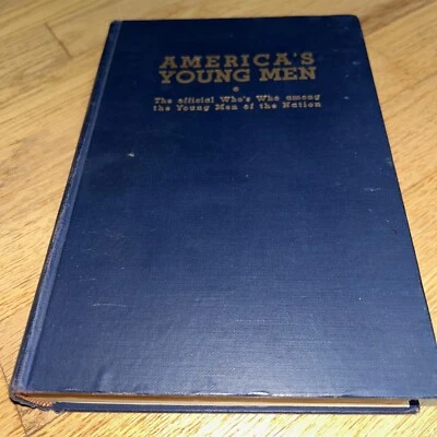 1934 AMERICA'S YOUNG MEN - WHO'S WHO  Disney / J. Hoover / Lindbergh / Doolittle - Image 1 of 4