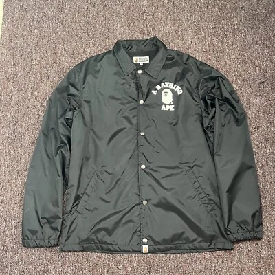 BAPE Men’s Jacket Authentic Rare College Coach Jacket - XL (fits like a Large) - Image 1 of 4