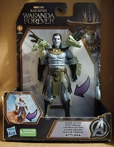 Marvel Black Panther Wakanda Forever Attuma Shark Action 6" Action Figure Hasbro - Picture 1 of 2