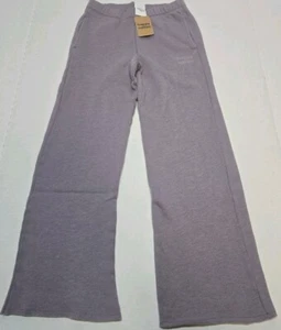 Happy Nation Girls Relaxed Fleece Sweatpants Small Light Purple New With Tags - Picture 1 of 4