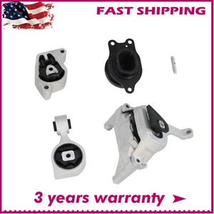 4 PCS Transmission Engine Mount Kit for Nissan Altima 2.5L Auto CVT 2007-2012 - Picture 1 of 7