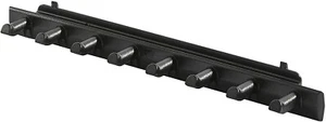Rubbermaid FastTrack Wall Garage Rail Storage TOOL RACK Wrench Hook Holder Black - Picture 1 of 5