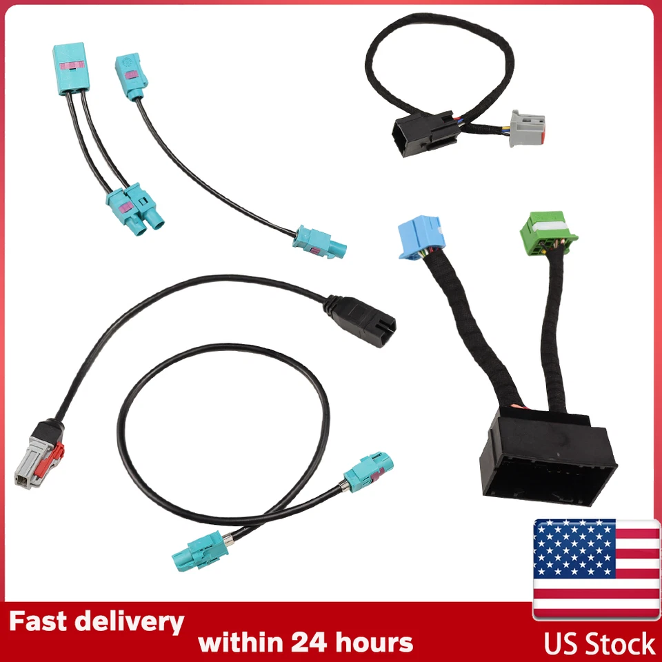 19-24 RAM 5” OR 8.4" RADIO TO 12" UCONNECT 5 RADIO UPGRADE WIRING HARNESS US - Image 1 of 4