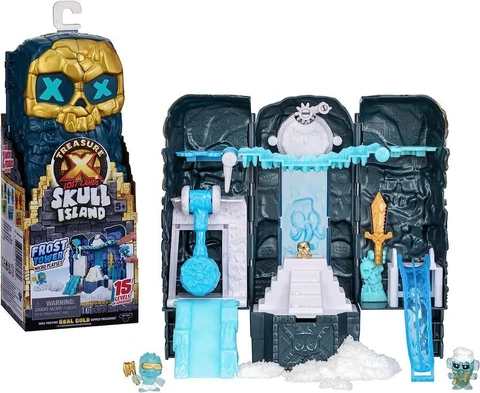 Treasure X Lost Lands Skull Island Frost Tower Micro Playset From Moose Toys Cover