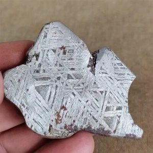 72g schöner Eisenmeteorit - Muonionalusta Meteorit Teilscheibe V341 - Bild 1 von 12