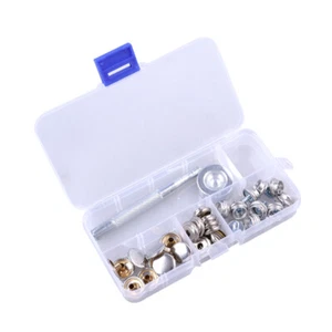 10mm Punch Die Tool Snap Button Fasteners Setting Base Screw Press - Bild 1 von 8