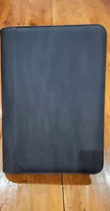 Graded Card & Booster Pack Folders - 32 Pockets, Black, Zipper Protected! - Picture 1 of 11