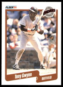 1990 Fleer 157 Tony Gwynn   San Diego Padres  Baseball Card
