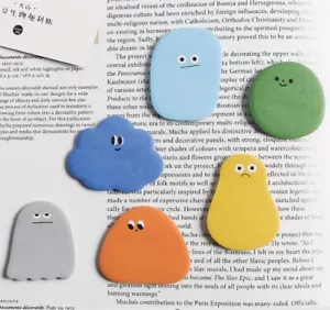 6 Pack Sticky Notes,Small Cute Fun Colorful, 1-1.75in Self-stick 30 Sheets/Pad - Picture 1 of 7