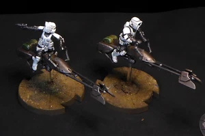 Painted Speeder Bikes for Star Wars Legion - Picture 1 of 12