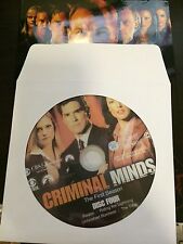 Criminal Minds - Season 1, Disc 4 REPLACEMENT DISC (not full season)