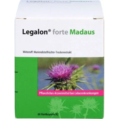 MEDA PHARMA GMBH & CO.KG LEGALON forte Madaus Hartkapseln 60 St PZN11548190