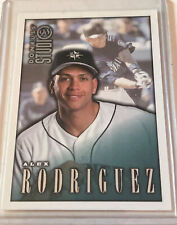 1998 Donruss Studio Alex Rodriguez #42 Mariners MLB HOF ❤️