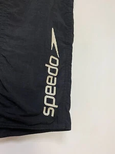 Vintage! SPEEDO Men's Black Swimming Shorts Size M - Picture 1 of 4