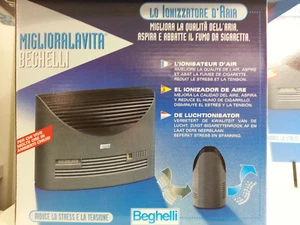BEGHELLI IONIZZATORE MIGLIORALAVITA PURIFICATORE ARIA DEPURATORE SIGARETTA LED - Foto 1 di 3