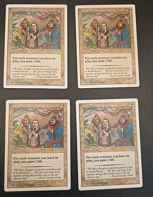 Peach Garden Oath Portal Three Kingdoms Regular Lightly Played (4 Cards) - Image 1 of 4