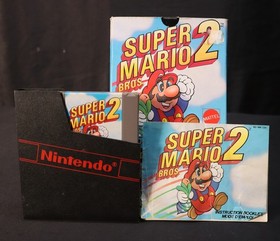 Super Mario Bros 2 Nintendo NES CIB 1988 Authentic Tested