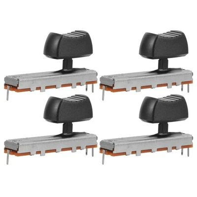  4 Pcs Schiebepotentiometer Gerades Lautstärkeregler Potentiometerknöpfe - Bild 1 von 4