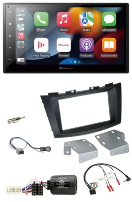 Pioneer DAB Bluetooth 2DIN USB Lenkrad Autoradio für Suzuki Swift ab 2011 - Bild 1 von 4