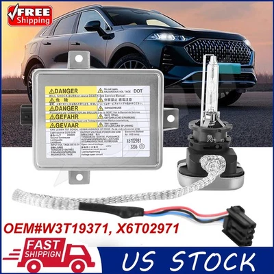 Xenon HID Headlight Ballast Unit Assembly with Igniter D2S Bulb For Acura TL TSX - Image 1 of 4