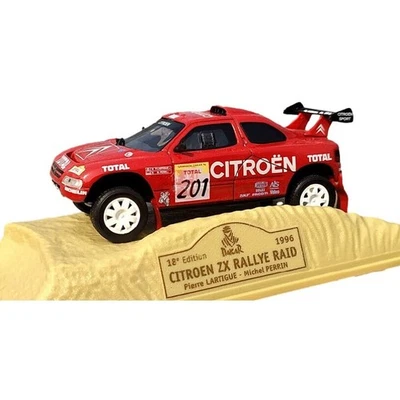 CITROEN ZX Rallye 1996 Lartigue Dakar 1:43 auto di metallo Norev Diecast - Immagine 1 di 3