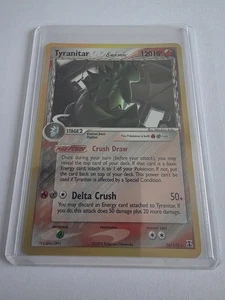 Pokemon Karte Tyranitar 16/113 ex Delta Species Reverse Holo Foil Vintage NM 2005 - Bild 1 von 2