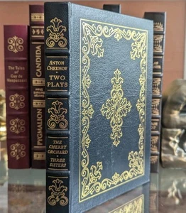 Easton Press Plays of Anton Chekhov Cherry Orchard Three Sisters Leather Vtg Ed - Picture 1 of 17
