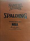 Spalding NBA sports folder Samuel adams basketball notepad / folder