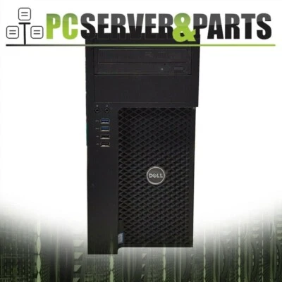 Dell Precision T3620 MT 4-Core 3.40GHz i7-6700 8GB RAM 1TB HDD Win10 - Image 1 of 4