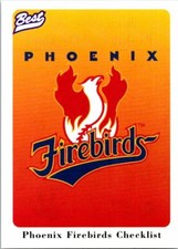 1996 Best Phoenix Firebirds Minor League Baseball - Pick Choose Your Cards 