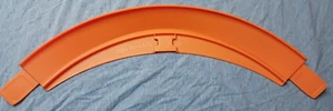 VINTAGE REDLINE HOT WHEELS ERA ORANGE HOT CURVE 90 DEGREE TRACK 6294-509 ST - Picture 1 of 3