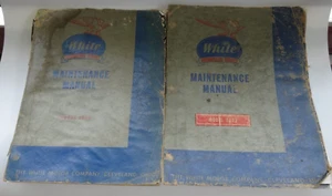 2er Set weiß personalisierte Service Wartung für Modelle 3020/3022 Handbücher - Bild 1 von 12