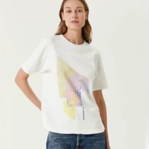 ZADIG&VOLTAIRE Bow Mo Terry Palmier Tee NWT - Picture 1 of 10