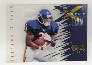1996 Playoff Absolute Xtreme Team XT21 Rashaan Salaam NFL Card Clear Football - Picture 1 of 2