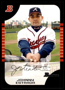 2005 MINT _ Bowman Johnny Estrada Atlanta Braves #9