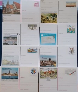 Bund Sammlung Ganzsachen - Postkarten - Sonderpostkarten 24 Stück Postfrisch - Bild 1 von 3