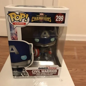 Civil Warrior #299 - Contest Of Champions Gamerverse Pop! Games Vinyl Figure - Picture 1 of 6