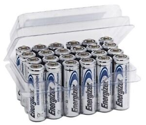 24Pcs Energizer Ultimate AA L91 Lithium Battery 1.5 V 24 Pack