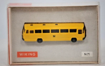 Autobús postal Mercedes WIKING #N6P escala N calibre 1:160 vintage embalaje original Foto 1 de 4
