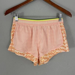 Stella McCartney Kids Girls Size 14 Athletic Shorts Pink Spellout Pull On - Picture 1 of 8