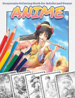 Draconis Publishing Anime Grayscale Coloring Book for Adults and Teens (Poche)