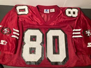 Vintage Jerry Rice L/XL Starter Jersey 1995 San Fransisco 49ers