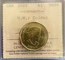 Canada - 1 Dollar - 2020 - U.N. ; Colour - ICCS Certified - MS-64