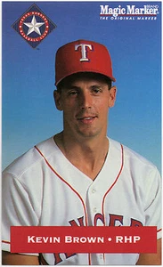 1994 Texas Rangers Magic Marker #3 Kevin Brown SGA - Picture 1 of 1